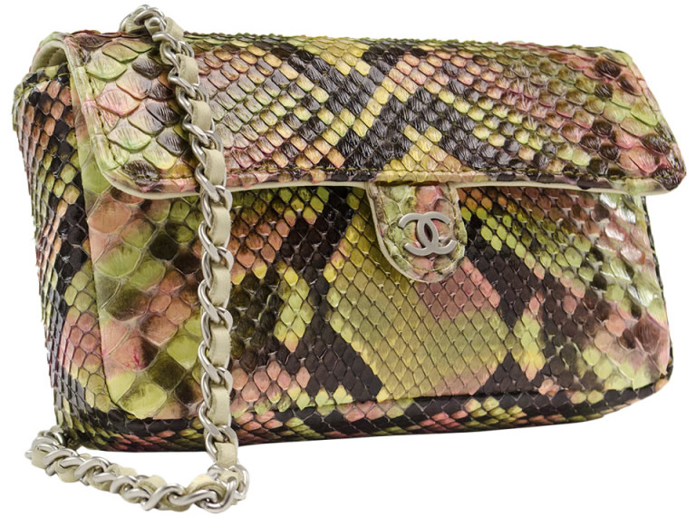 Chanel Python Purse 