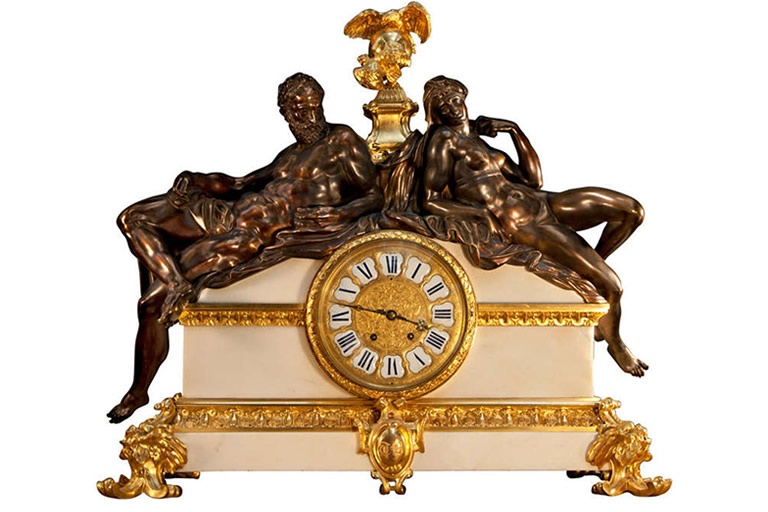 Renaissance Style Clock