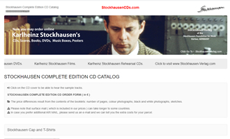 Stockhausen CDs